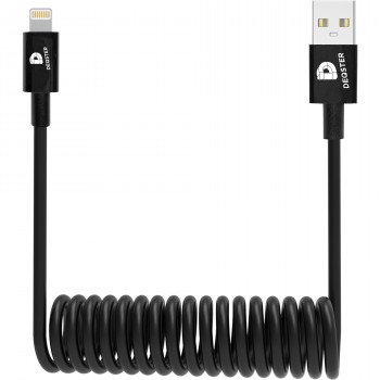 DEQSTER 50-733760 cable Lightning 0,8 m negro