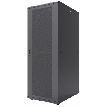 Intellinet Rack de red 42U 19 pulgadas, Negro RAL 9005, 600x1000mm, Puerta de cristal con cerradura 713733