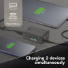 Cellularline Powerview IQ Batería externa 10000 mAh, 45 W, USB-C / USB-A, pantalla IQ 61435