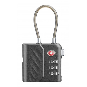 Cellularline TRACY LOCK Candado inteligente con rastreador Bluetooth vía Apple Find My, negro 61302