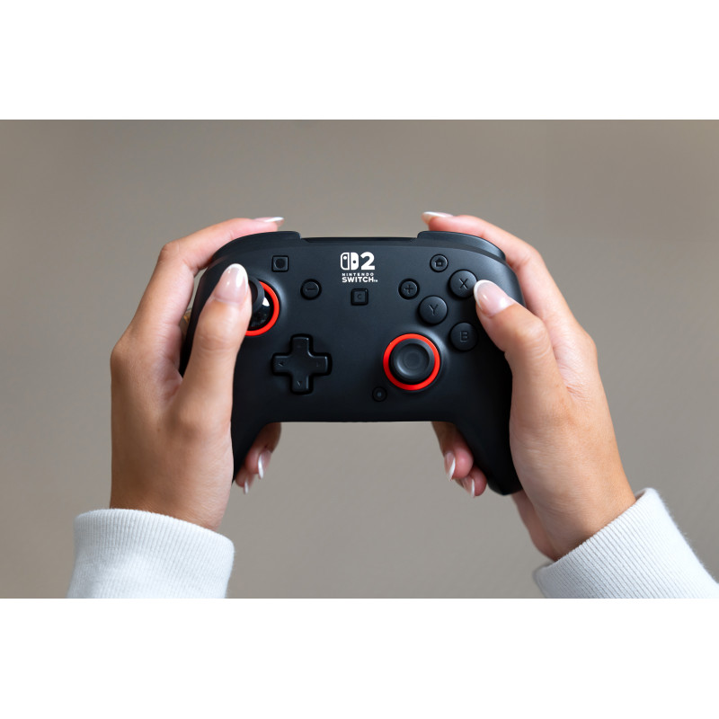 Turtle Beach Rematch Mando inalámbrico RGB para Nintendo Switch 2, negro