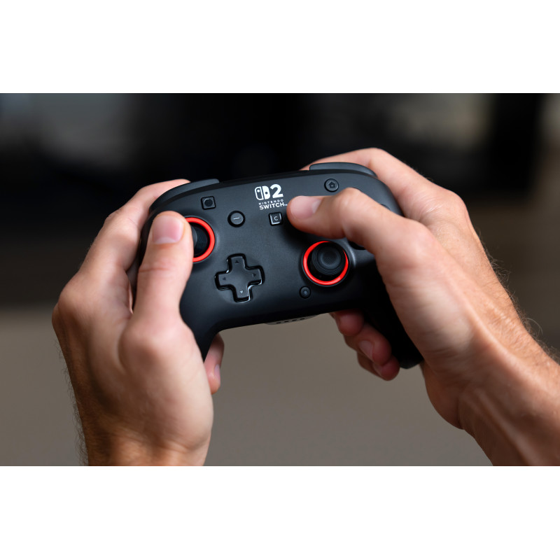 Turtle Beach Rematch Mando inalámbrico RGB para Nintendo Switch 2, negro