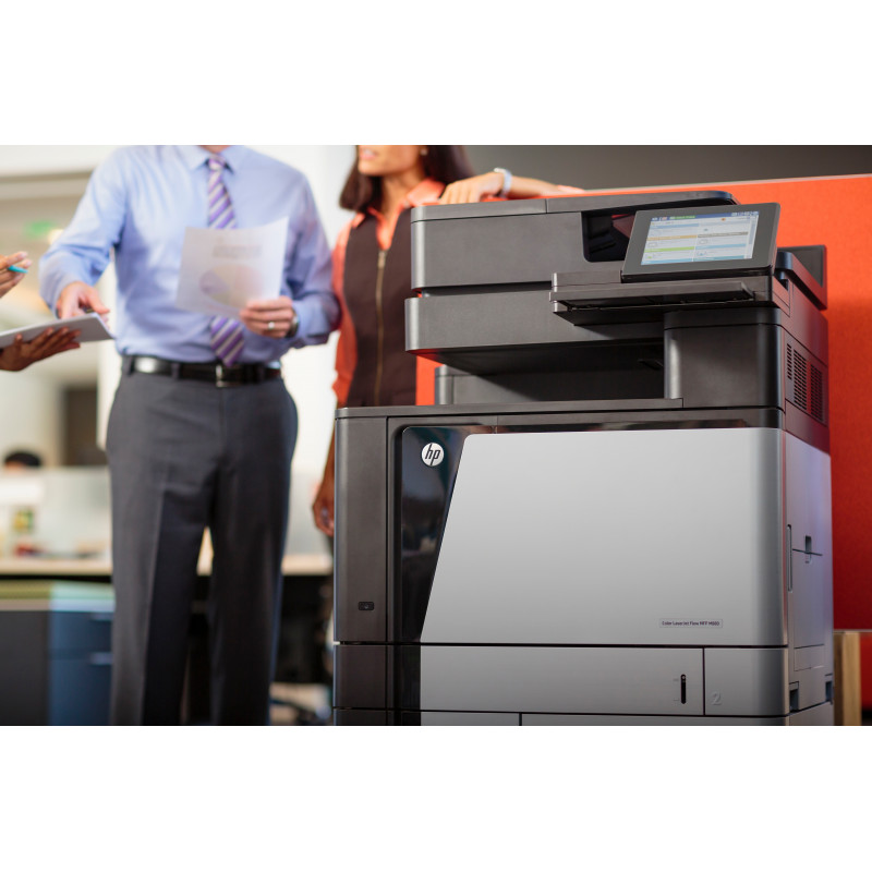 HP LaserJet Enterprise Flow MFP M880z+ impresora multifunción - color - láser - A3 - 46 ppm - 4100 hojas - USB, LAN