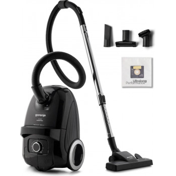 Gorenje VCE21G4EBK aspirador sin bolsa, 700 W, 2,2 L, filtro HEPA, negro