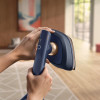 Philips OneTurn 2-in-1 Plancha de vapor GC215/20 Navy Blue