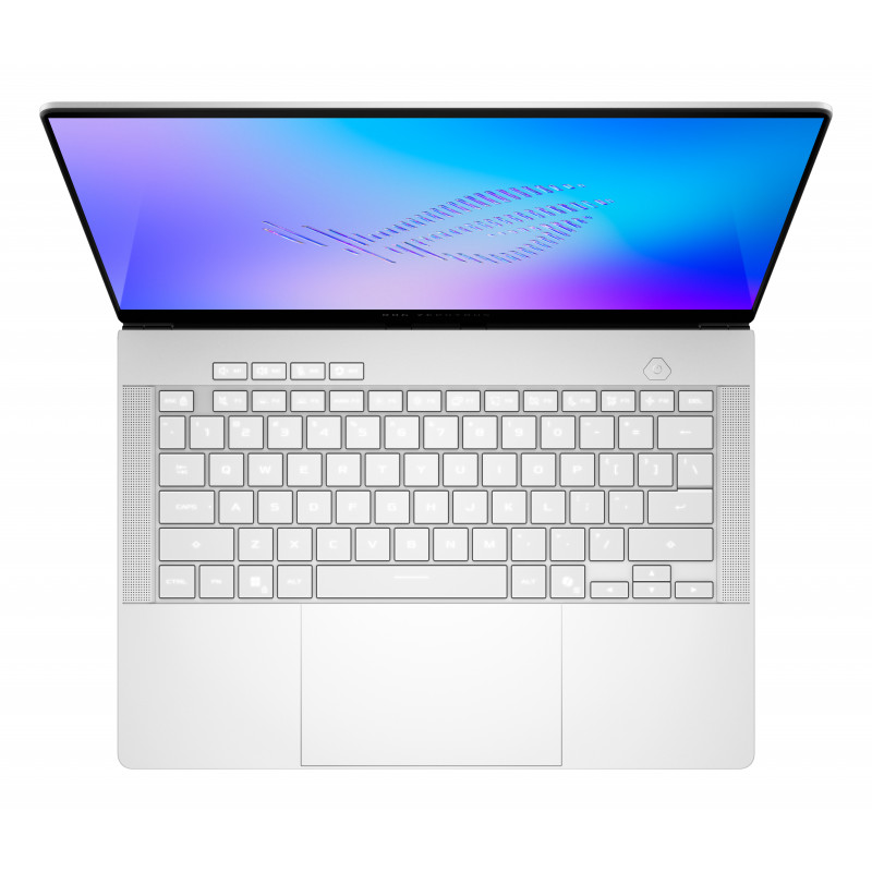ASUS ROG Zephyrus G14 GU405AP-SY005W Copilot+ PC Portátil gaming, 14 inch WQXGA+ OLED 120Hz, Intel Core Ultra 9 386H, 32GB LPDDR5x, 1TB SSD, GeForce RTX 5070 8GB, Windows 11 Home, teclado QWERTZ alemán