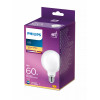 Philips LED Classic 60W G93 E27 Blanco cálido Mate No regulable Bombilla esférica