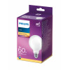 Philips LED Classic 60W G93 E27 Blanco cálido Mate No regulable Bombilla esférica