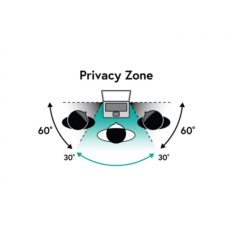 eSTUFF Gearlab GLBB31698393 Filtro de privacidad sin marco para monitores de 31,5 inch (16:9)