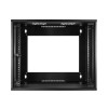 LogiLink Armario de pared ECO 19 inch 6U negro (W06C55B)