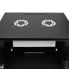 LogiLink Armario de pared ECO 19 inch 6U negro (W06C55B)