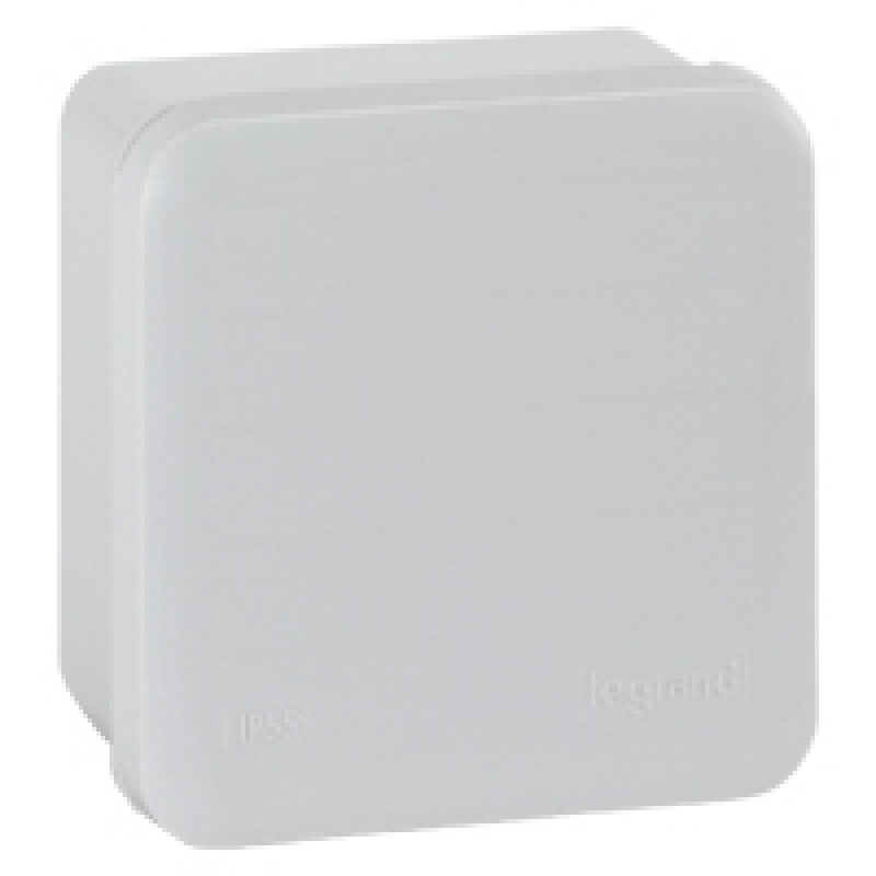 Caja de derivación Legrand 092011 80 x 80 x 45 mm gris claro IP55