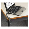 Hama candado de combinación de 4 dígitos para portátiles y netbooks, antracita (00054106)