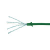 LogiLink SlimLine Cable de red Cat 6a STP RJ-45 5m verde RAL 6029 CQ9075S
