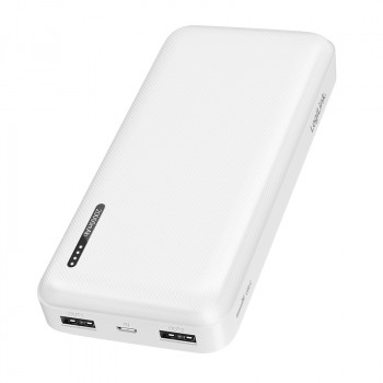 LogiLink PA0323W power bank 20000 mAh blanco - 2x USB-A, 1x USB-C, 20W PD