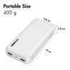 LogiLink PA0323W power bank 20000 mAh blanco - 2x USB-A, 1x USB-C, 20W PD