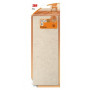 3M Scotch deslizadores de fieltro, extra suaves, 80 x 215 mm, beige, autoadhesivos, recortables, para interiores, 1 unidad (SP84A27)
