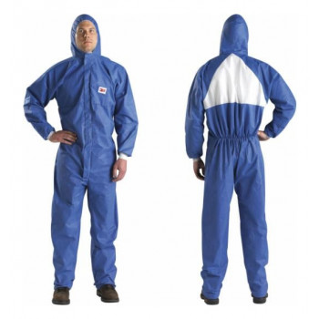 3M 4530 mono de protección Tipo 5/6, azul, XL