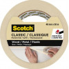 3M Classic 2000 cinta de enmascarar para pintores, beige, 48 mm x 50 m, certificada PEFC (CLASSIC-4850 PEFC)