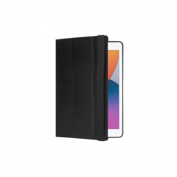DBRAMANTE1928 Oslo funda folio de piel negra para iPad 10,2 2020/2021 con cierre magnético OSIPBL001388