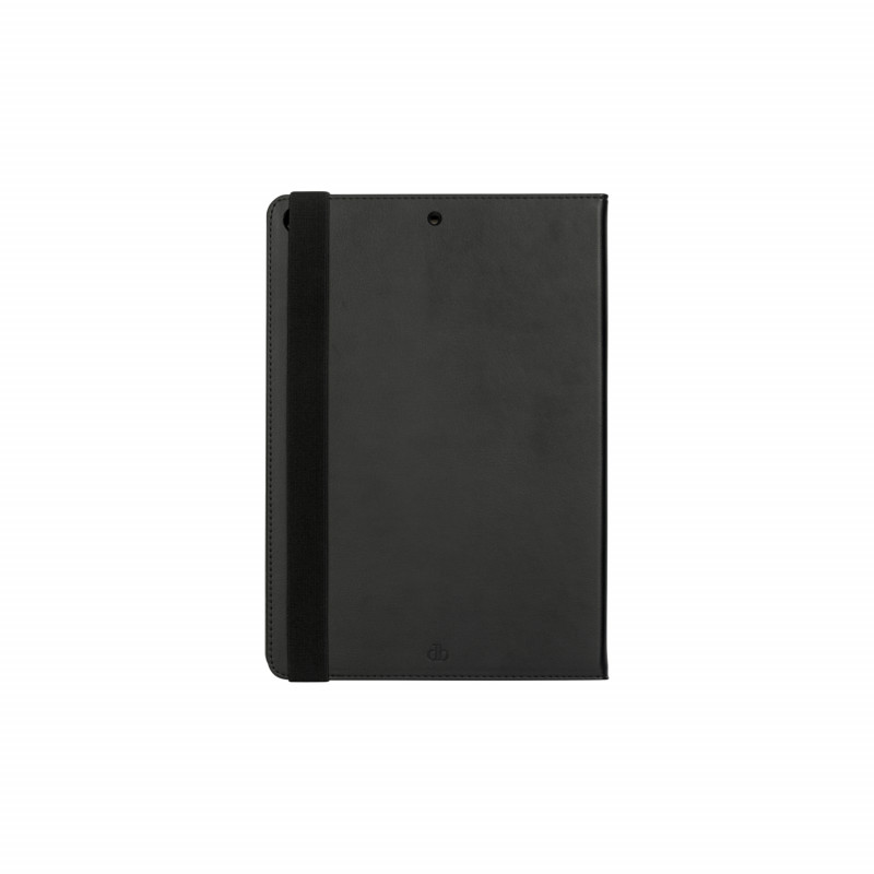 DBRAMANTE1928 Oslo funda folio de piel negra para iPad 10,2 2020/2021 con cierre magnético OSIPBL001388