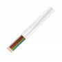 LogiLink CM06W Cable de teléfono por metros 100 m plano 6 hilos blanco para interior