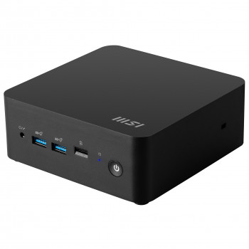 MSI Cubi NUC 1M-021DE Mini PC Barebone - Intel Core 5 120U, 8GB RAM, 512GB SSD, Windows 11 Pro, negro 00B0B111-021