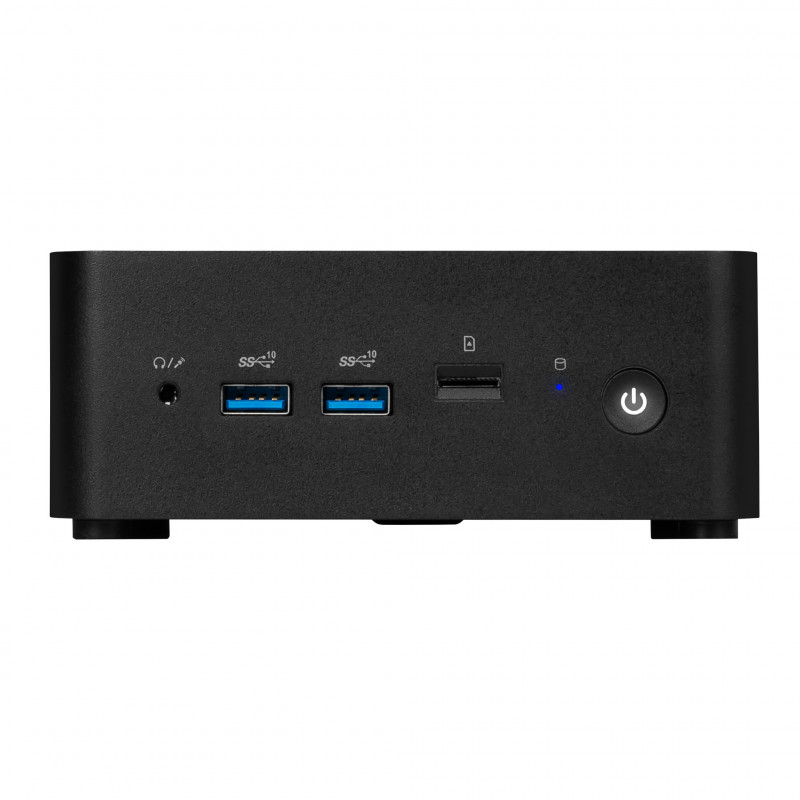 MSI Cubi NUC 1M-021DE Mini PC Barebone - Intel Core 5 120U, 8GB RAM, 512GB SSD, Windows 11 Pro, negro 00B0B111-021