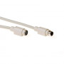ACT cable de extensión Mini-DIN de 8 pines conector macho a conector hembra 2 m (AK5855)