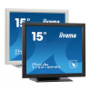 Iiyama ProLite T1531SR-B5 monitor LED táctil de 15 pulgadas - 1024 x 768, TN, HDMI/VGA/DisplayPort, altavoces, negro mate
