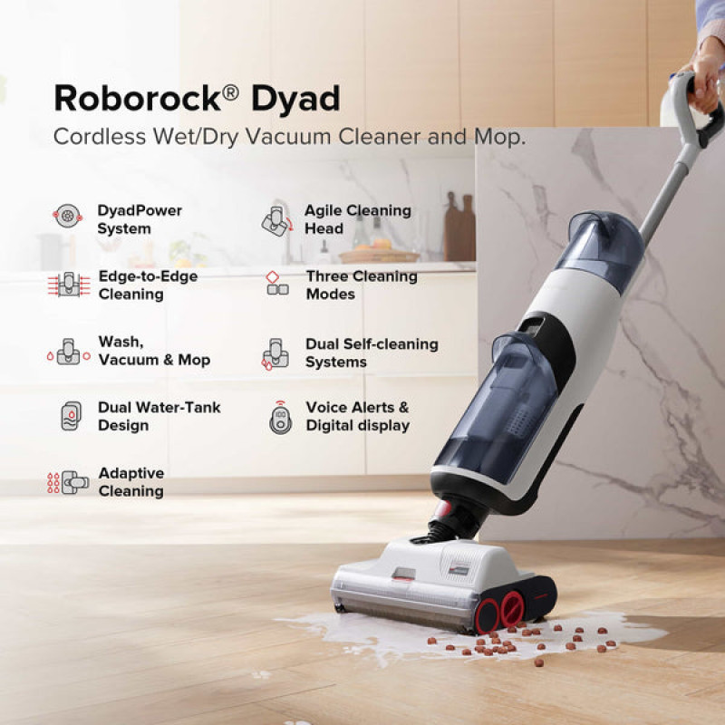 Roborock Dyad Aspirador en húmedo y seco negro WD1S1A51-01