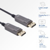 ACT Cable óptico activo (AOC) DisplayPort 2.1 DP40 UHBR10 LSZH 8K de 10 m AK4170