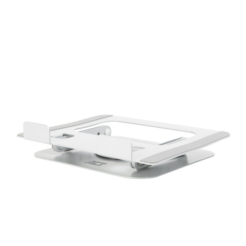 ACT Soporte para portátil giratorio 360°, altura ajustable sin escalonamiento, ACT Essentials (AC8136)