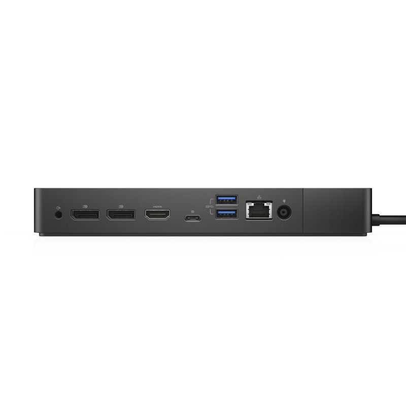 Dell Dock WD19DC Estación de acoplamiento - Doble USB-C, 210W Power Delivery, soporte de pantalla 5K, negro