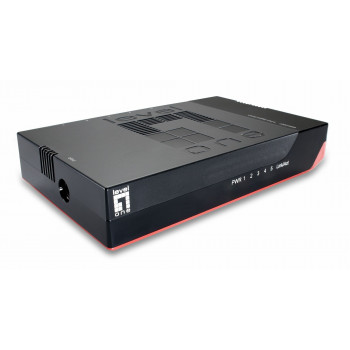 LevelOne GSW-0507 Switch Gigabit Ethernet de 5 puertos - Sobremesa 0530147