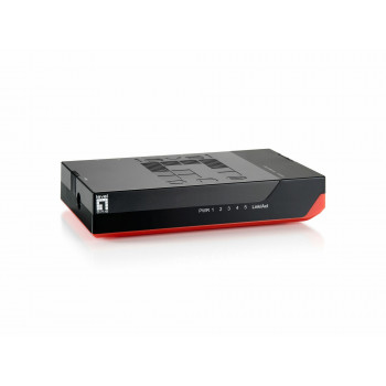 LevelOne GSW-0507 Switch Gigabit Ethernet de 5 puertos - Sobremesa 0530147