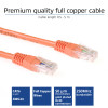 ACT IB1505 cable de conexión Cat6 U/UTP, RJ45, 5 m, naranja