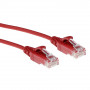 ACT DC9551 cable de red Slimline U/UTP CAT6 LSZH rojo de 1,5 m