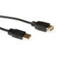 ACT Cable alargador USB 2.0 USB-A macho a USB-A hembra 3 m negro SB2230