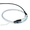 Cable de fibra óptica tight-buffer multimodo 50/125 OM4 de 20 m ACT con conectores LC cuádruple 4xLC-4xLC (RL2202)