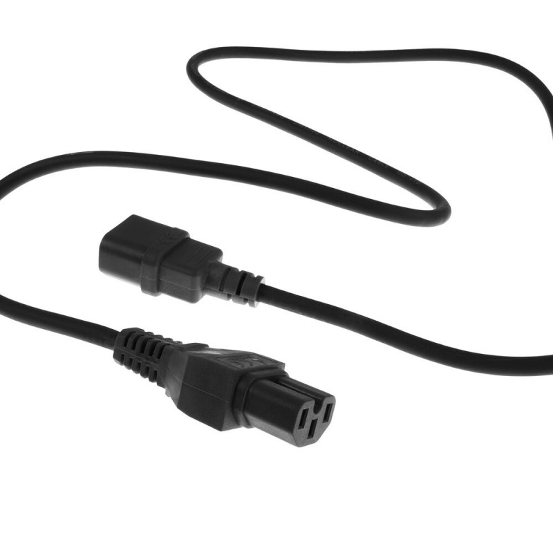 ACT Cable de alimentación C14 a C15 negro 1,5 m (AK5387)