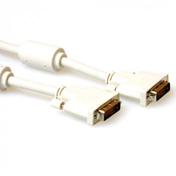 ACT Cable DVI-D Dual Link M/M marfil 10 m (AK3634)