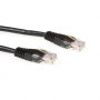 ACT Cable de parcheo Cat5e U/UTP RJ45 de 1,5 m - negro IB5951