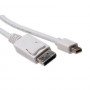 ACT AK3966 Cable Mini DisplayPort a DisplayPort 3 m blanco