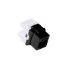 ACT CAT5e UTP Keystone Jack RJ45 Punch Down negro TD5012