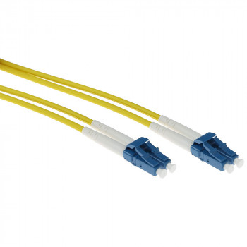 ACT 20 m Cable de red de fibra óptica monomodo OS2 dúplex blindado LC/LC RL3320