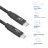ACT AC7443 cable de USB-C (M) a USB-C (M), 24 pines