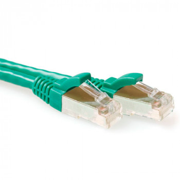 ACT cable de red S/FTP CAT6A Snagless verde de 10 m (FB6710)