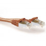 ACT FB2210 Cable de red Cat6a S/FTP de 10 m, RJ45, marrón