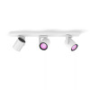 Signify Philips Hue White & Color Ambiance Argenta lámpara de techo 3 focos Blanco